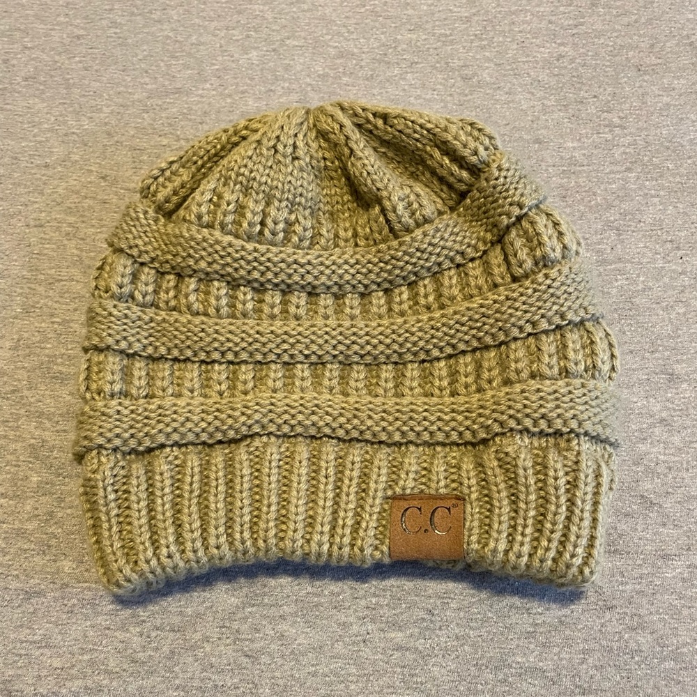 C.C Trendy Warm Chunky Soft Stretch Cable Knit Beanie